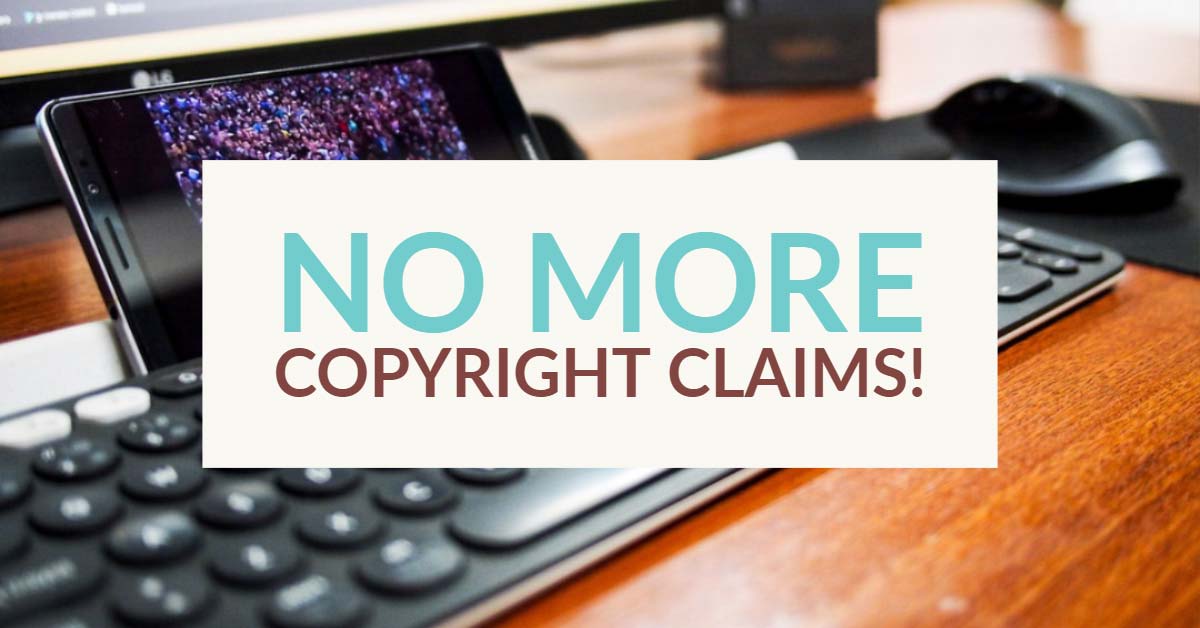 No More Copyright Claims! Whitelist Your YouTube Channel