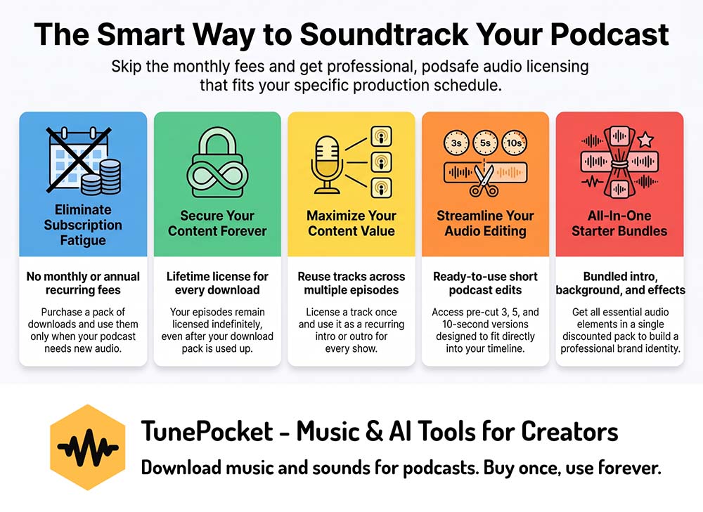 smart podcast music licensing guide