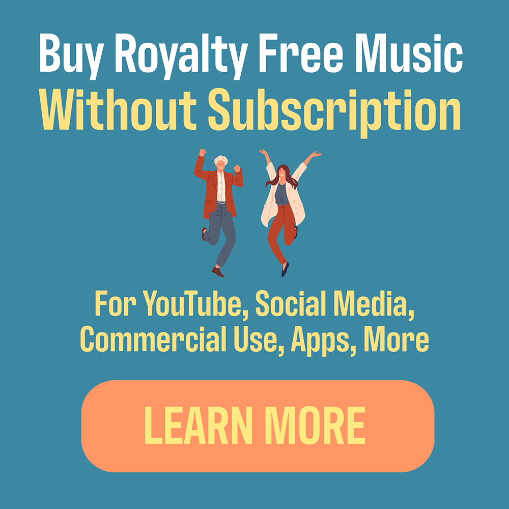 buy license royalty free music without subscription