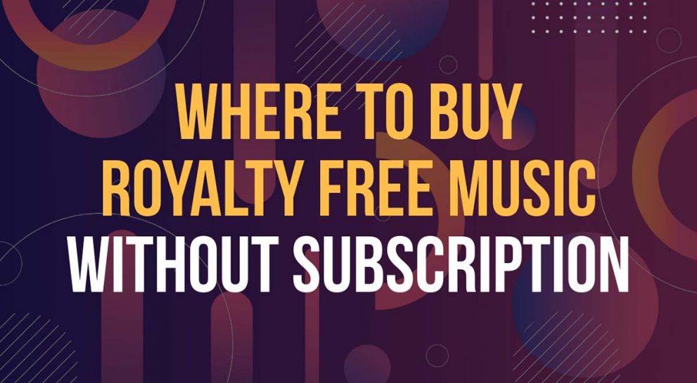 where to buy royalty free music without subscription